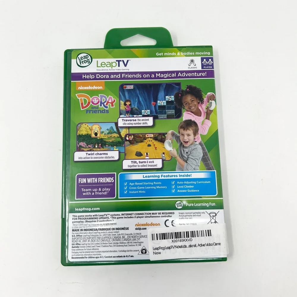 Leap Frog LeapTV Game - Dora The Explorer and Friends - Sealed‎ New